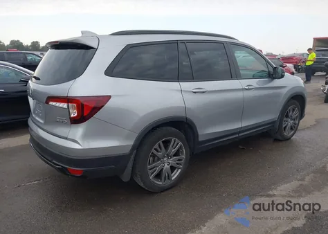 2022 Honda Pilot Awd Sport from USA, damaged, VIN 5FNYF6H33NB077649